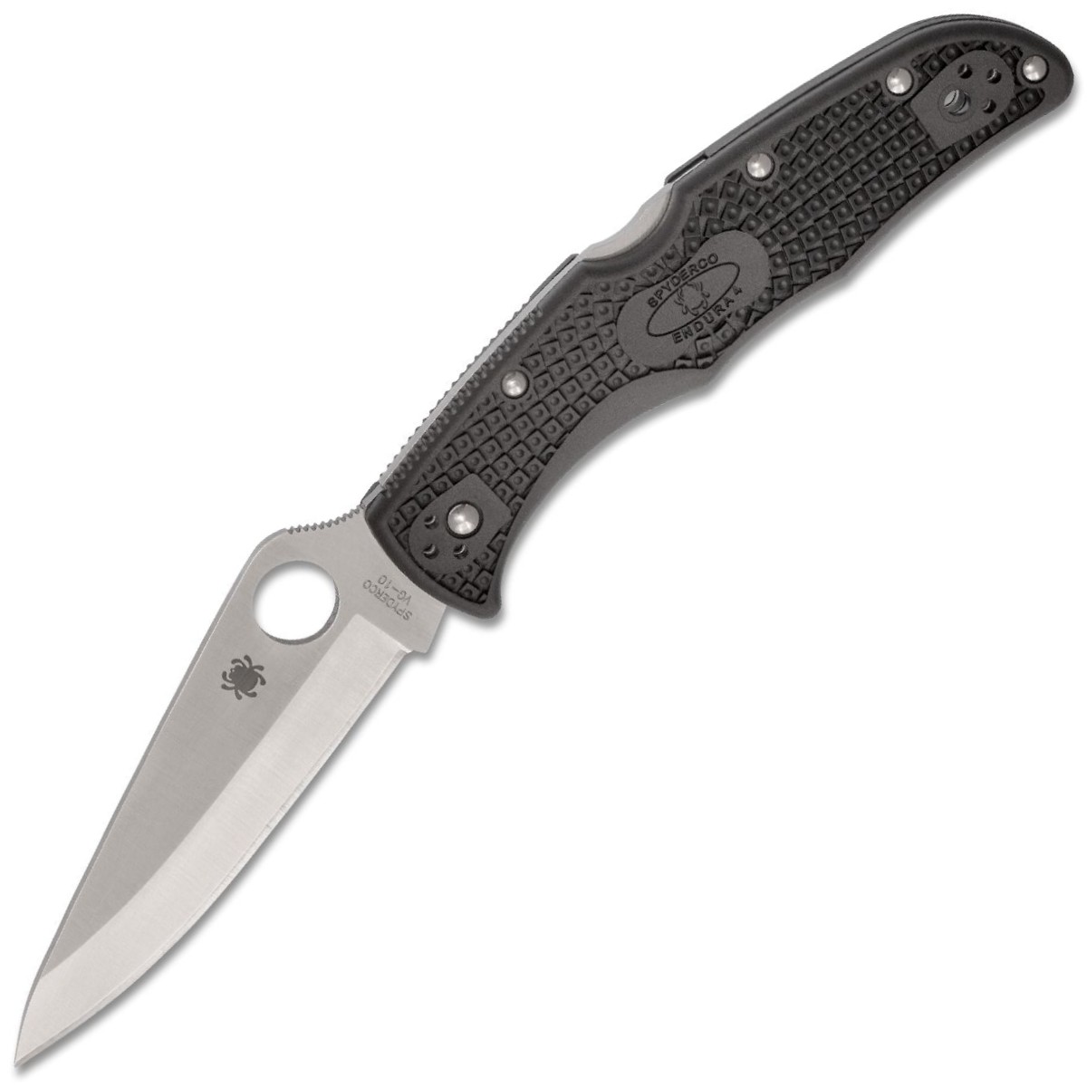 Spyderco-Endura-4-Black-C10PBK