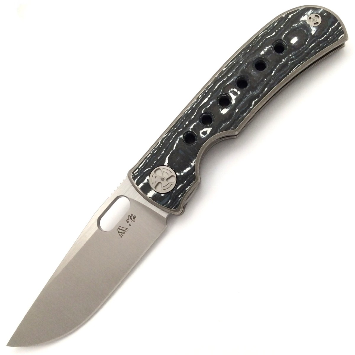 WingMan-EDC-MTNT-Mach-3-Titanium-White-Carbon-Fiber-Inlay