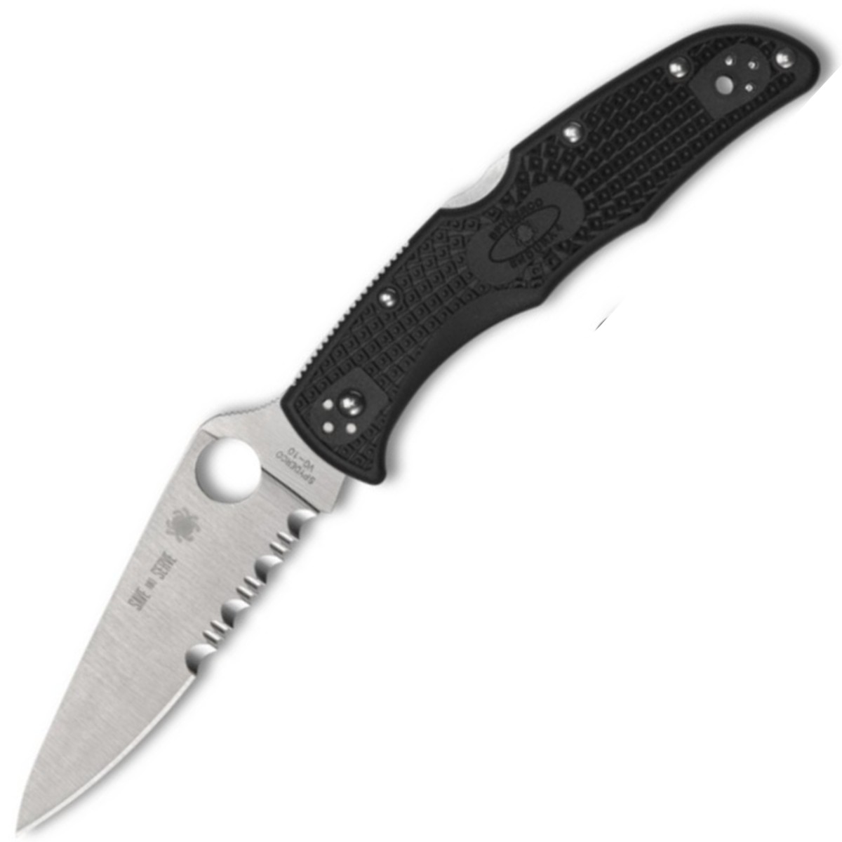 Spyderco-ENDURA-4-LIGHTWEIGHT-THIN-RED-LINE