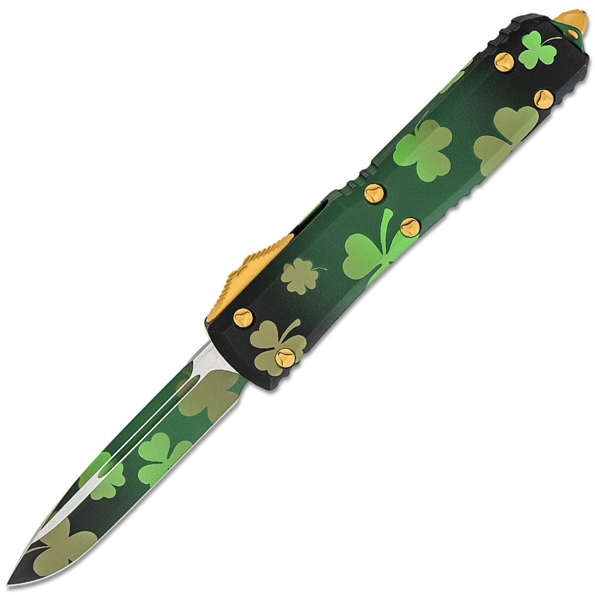 Microtech-Ultratech-Signature-Series-Tactical-Lucky-Clover-121-1SPDS