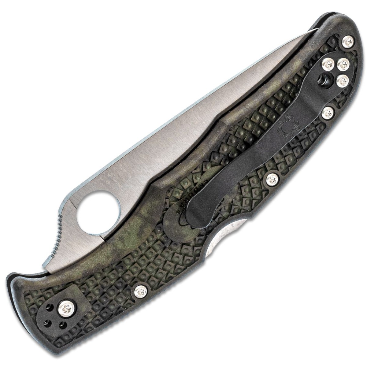 Spyderco-Endura-Flat-Ground-Zome-Green-C10ZFPGR