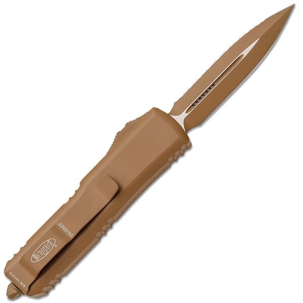 Microtech-UTX-85-Tan-Cerakoted-232-3CTA