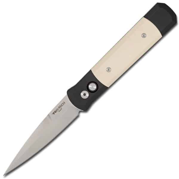 Pro-Tech-951-Godfather-Tuxedo-AUTO-Folding-Knife