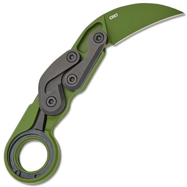 CRKT-4040BG-Kinematic-Provoke-Green-Cerakote-karambit-4040BG