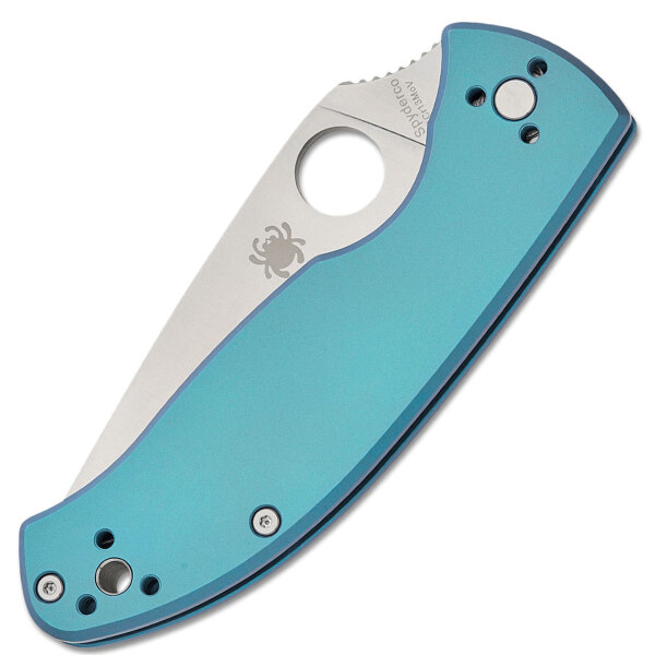 Spyderco-C122TIBLP-TENACIOUS-BLUE-TI-PLAINEDGE