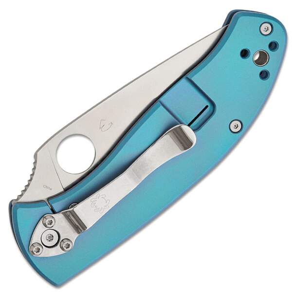 Spyderco-C122TIBLP-TENACIOUS-BLUE-TI-PLAINEDGE
