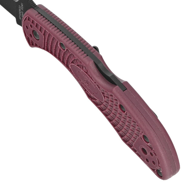 Spyderco-Delica-4-Sprint-Run-Burgundy-FRN-TiCN-Micro-Melt-PD-1-by-Sal-Glesser-C11BGBKP