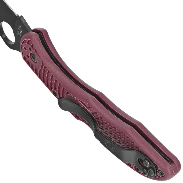 Spyderco-Delica-4-Sprint-Run-Burgundy-FRN-TiCN-Micro-Melt-PD-1-by-Sal-Glesser-C11BGBKP