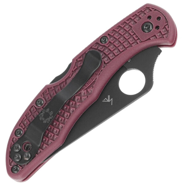 Spyderco-Delica-4-Sprint-Run-Burgundy-FRN-TiCN-Micro-Melt-PD-1-by-Sal-Glesser-C11BGBKP