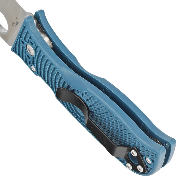 Spyderco-Lil-Temperance-3-Lightweight-Blue-FRN-Satin-Plain-K390-C69PBL3K390