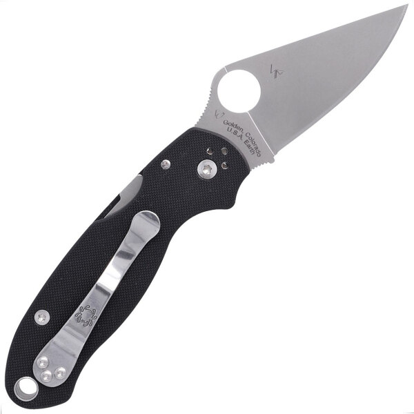 Spyderco-Para-3-G-10-Black-PlainEdge-Knife-C223GP