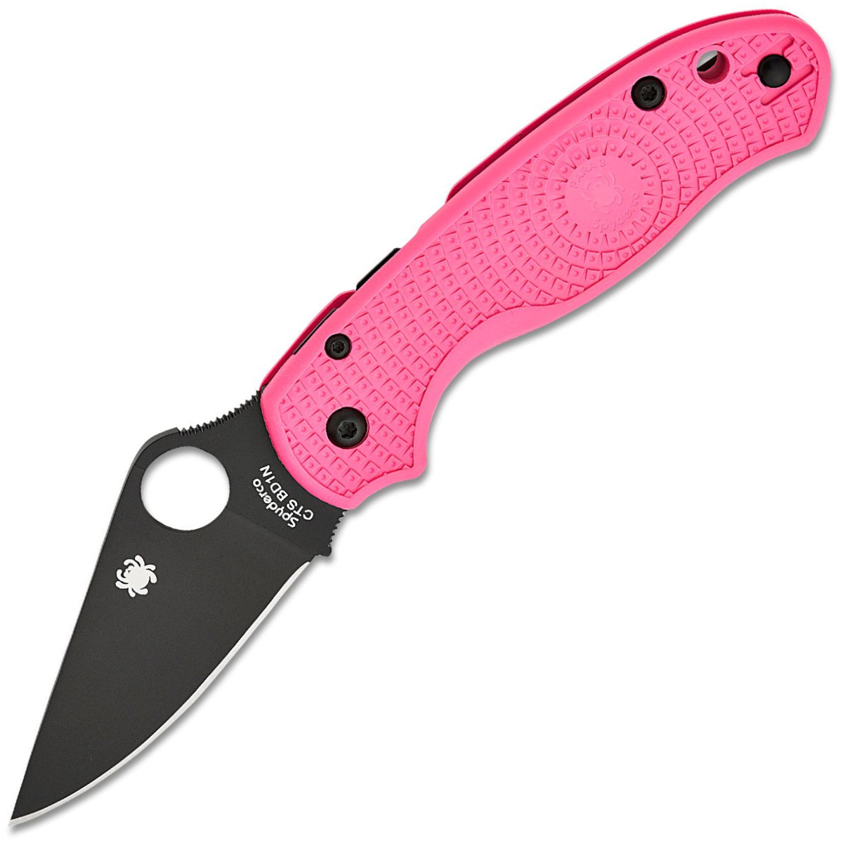 Spyderco-Para-3-Lightweight-Compressionlain-Pink-C223PPNBK