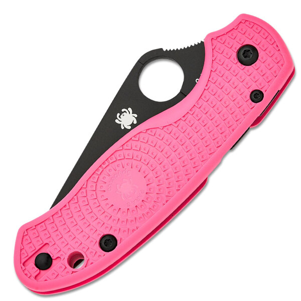 Spyderco-Para-3-Lightweight-Compressionlain-Pink-C223PPNBK