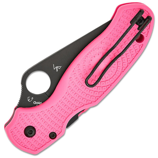 Spyderco-Para-3-Lightweight-Compressionlain-Pink-C223PPNBK