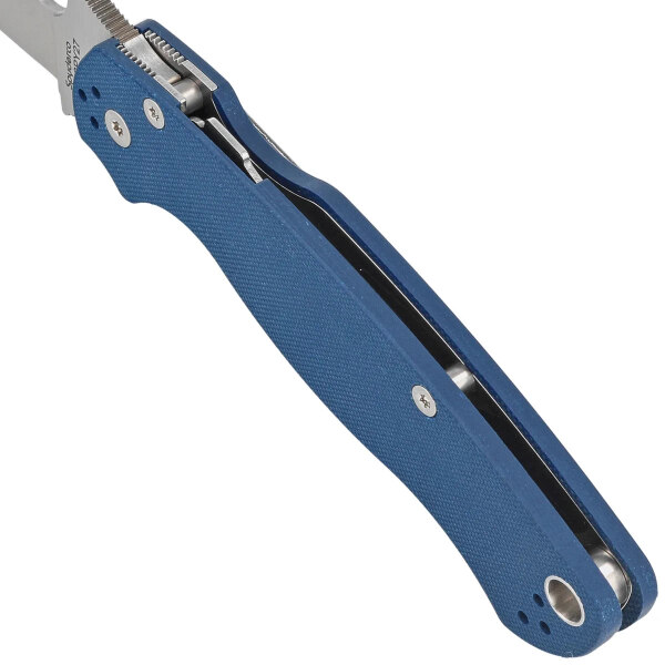 Spyderco-Para-Military-2-Cobalt-Blue-G10-Satin-CPM-SPY27-C81GPCBL2