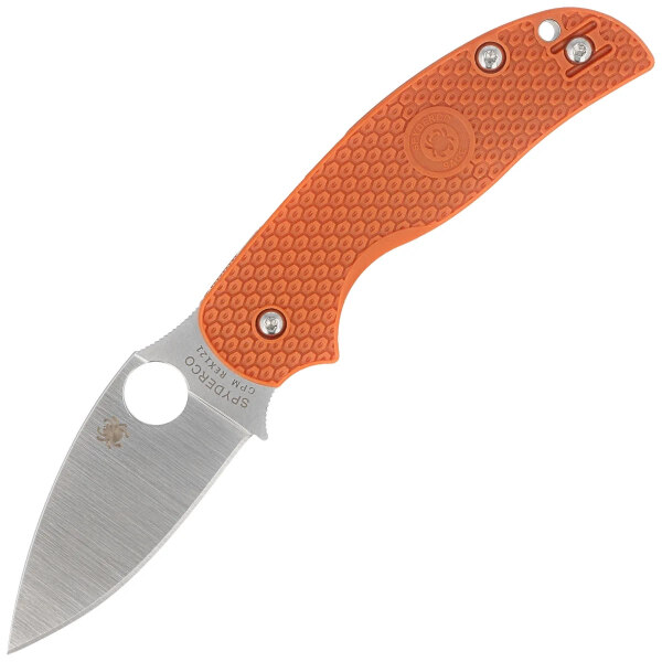 Spyderco-Sage-5-Burnt-Orange-FRN-Knife-Satin-Plain