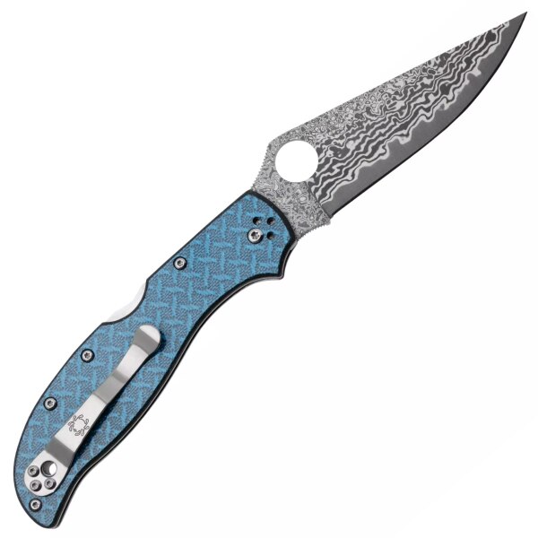 Spyderco-Stretch-2-XL-Damascus-C258GFBLP