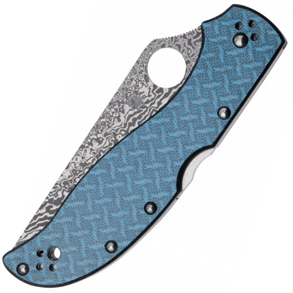 Spyderco-Stretch-2-XL-Damascus-C258GFBLP