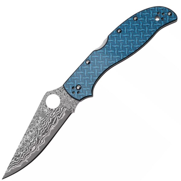 Spyderco-Stretch-2-XL-Damascus-C258GFBLP