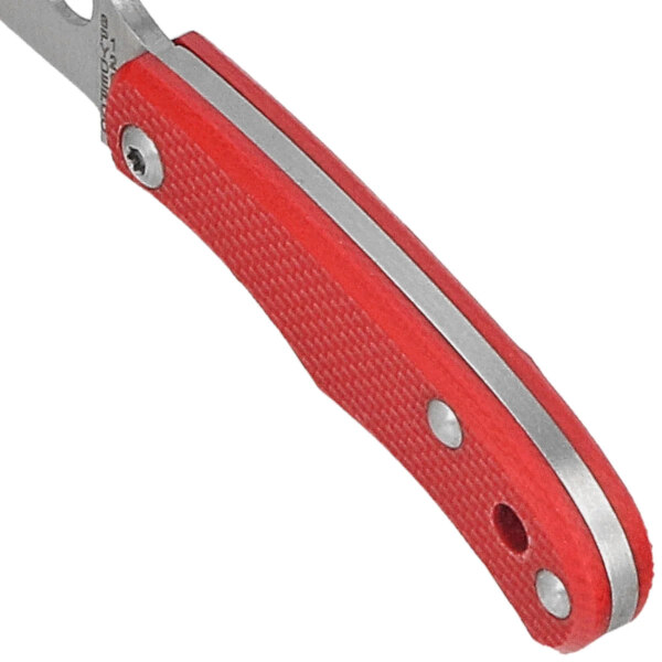 Spyderco-Bug-Knife-Red-G10-Satin-12C27-C133GRDP