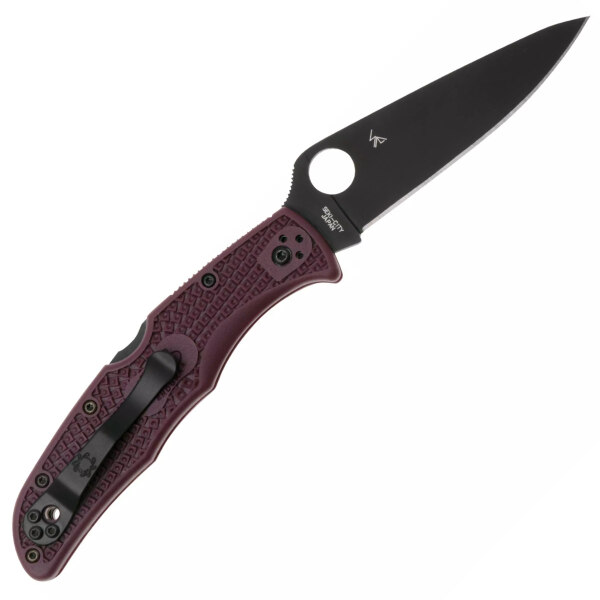 Spyderco-Endura-4-Burgundy-C10BGBKP