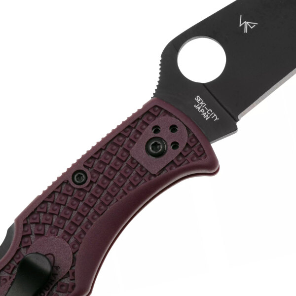 Spyderco-Endura-4-Burgundy-C10BGBKP