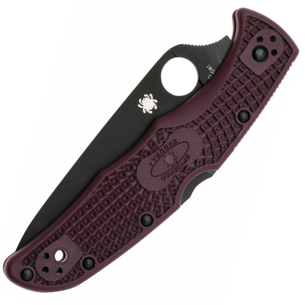 Spyderco-Endura-4-Burgundy-C10BGBKP