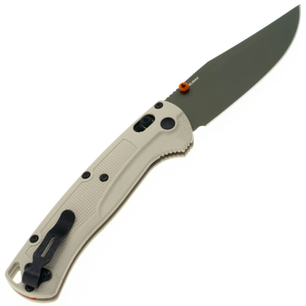 Benchmade-15536GN-01-Taggedout-Tan-Grivory-Elmax-Forest-Green-Cerakote-Blade