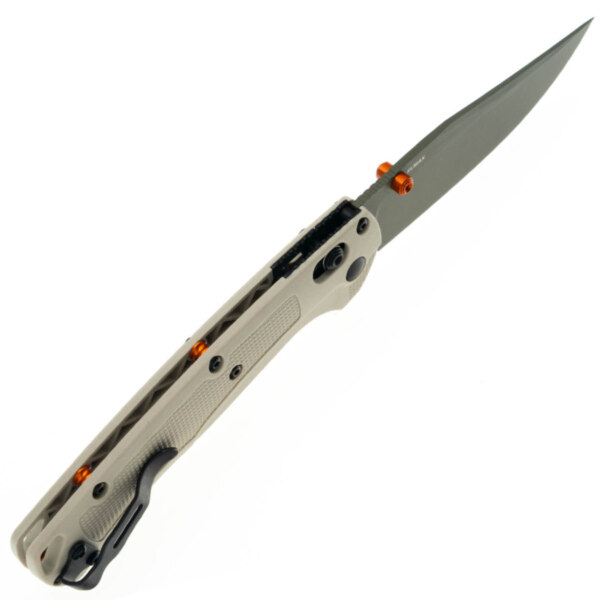 Benchmade-15536GN-01-Taggedout-Tan-Grivory-Elmax-Forest-Green-Cerakote-Blade