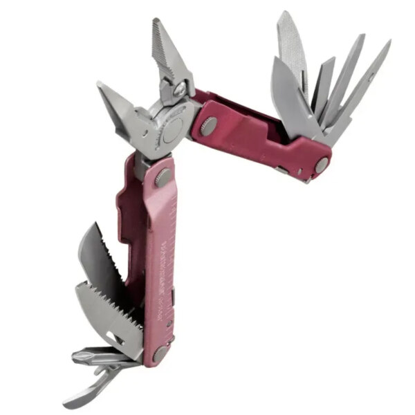 MultiTool Leatherman-Rebar-Heathered-Cranberry-833317