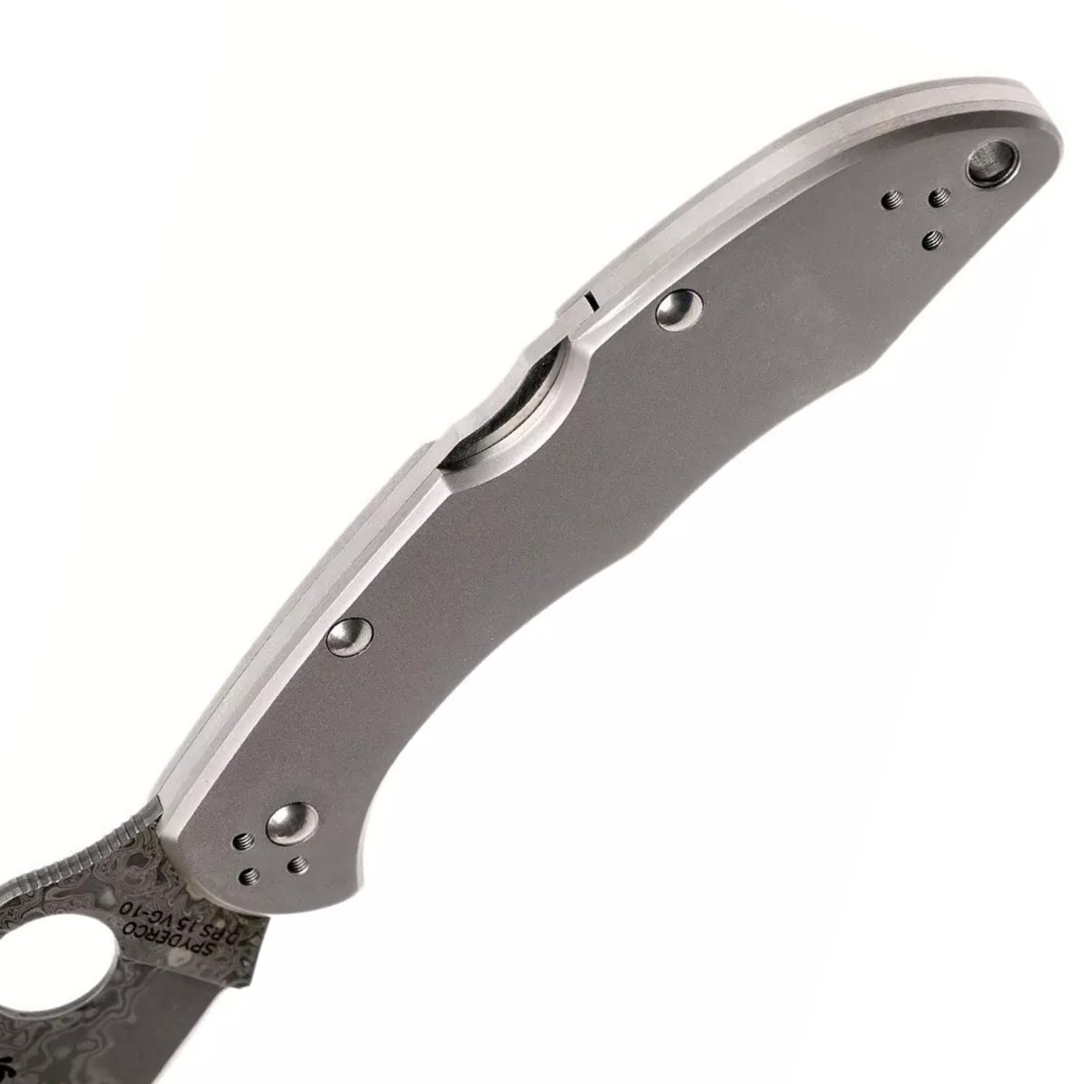 Spyderco-Delica-4-Titanium-Damascus-C11TIPD