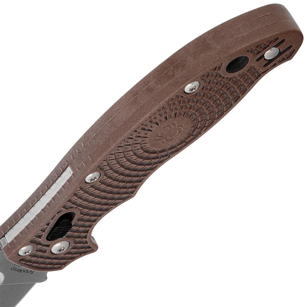 Spyderco-Manix-2-Lightweight-Sprint-Run-Knife-Brown-FRCP-Stonewashed-CPM-15V-by-Eric-Glesser-C101PBN15V2