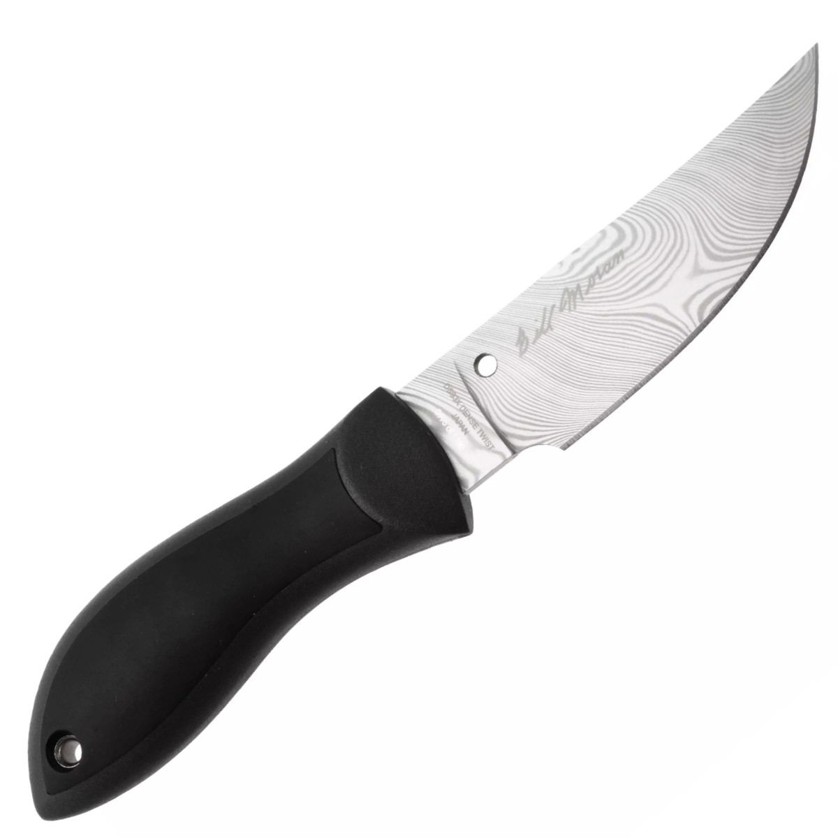 Spyderco-Moran-Upswept-Damasteel-FB01PGYD