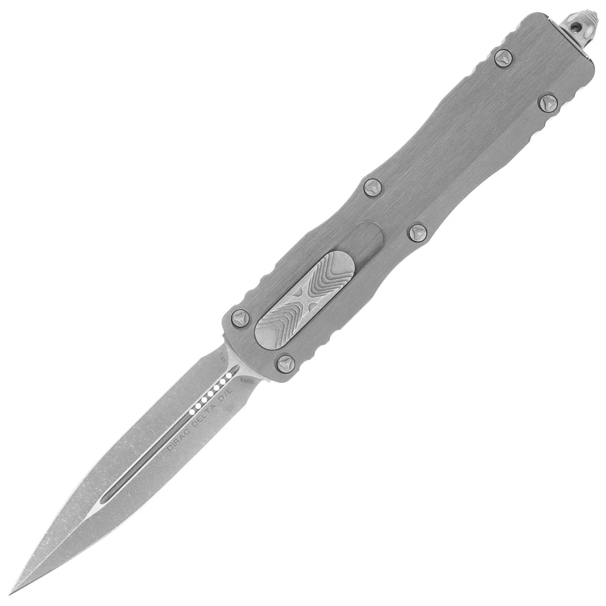 Microtech-Dirac-Delta-D-E-OTF-Knife-Natural-Clear-Aluminum-Apocalyptic-M390-by-Tony-Marfione-227-10APNC