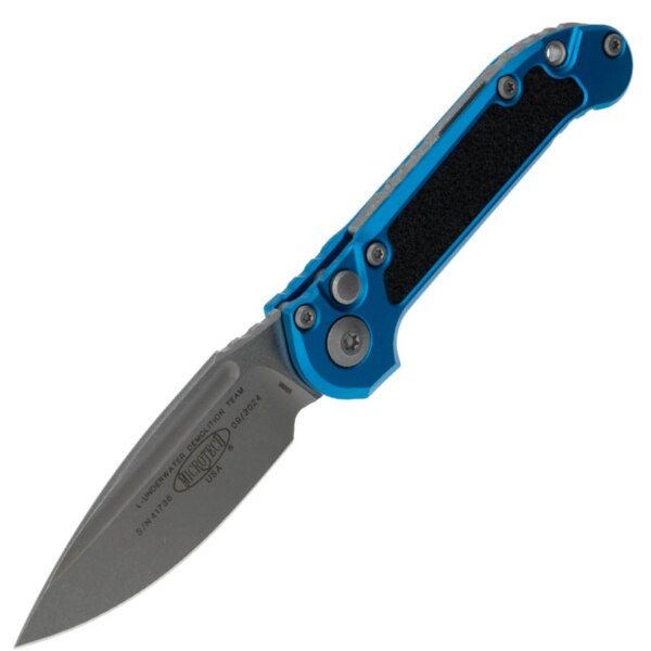 Microtech-1135-10APBL-LUDT-Gen-III-S/E -Blue-Handle-Apocalyptic-Blade